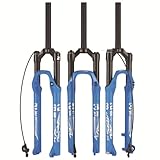 giant dh comp Horquilla de suspensión delantera de un solo hombro para bicicleta de montaña: amortiguador de aire, bloqueo remoto manual.