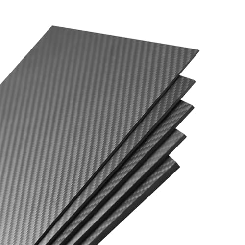 Plaque en fibre de carbone ultra légère de 0.3mm haute rigidité