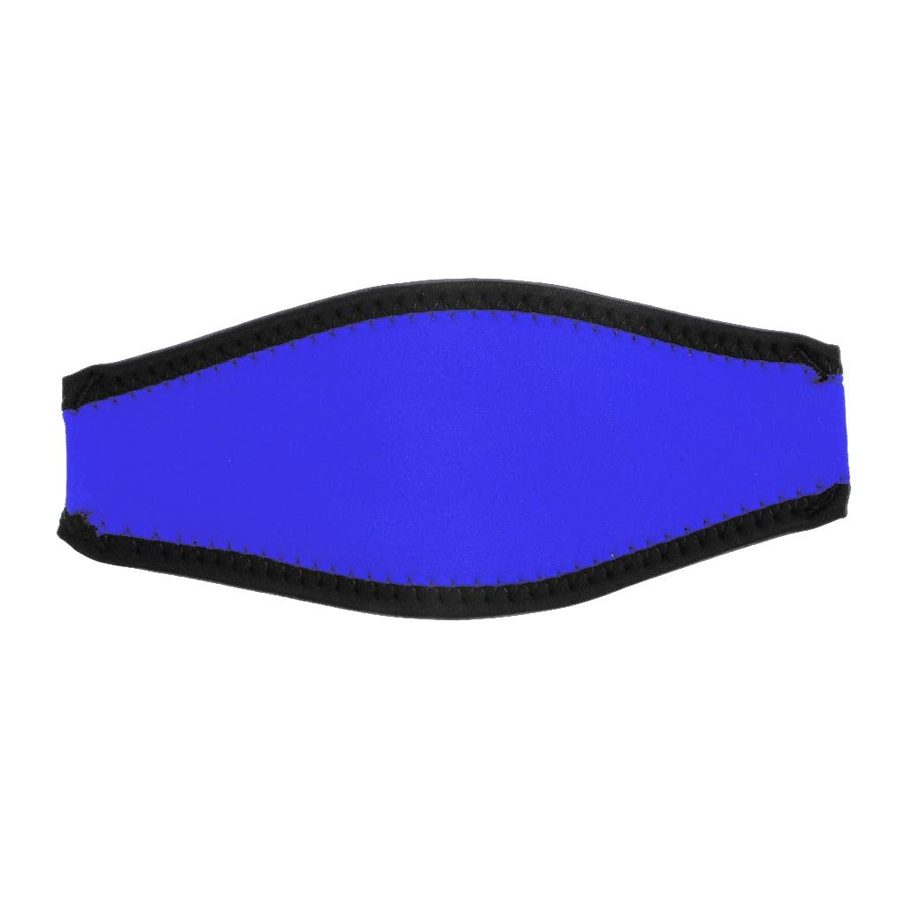 UJEAVETTE Scuba Diving Snorkel Mask Neoprene Cover Padded Protection Strap Royal Blue-picture-44