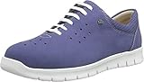 Leistenform:FinnRelax Finn Comfort Damen Barletta Sneaker, Blau (Electro), 38