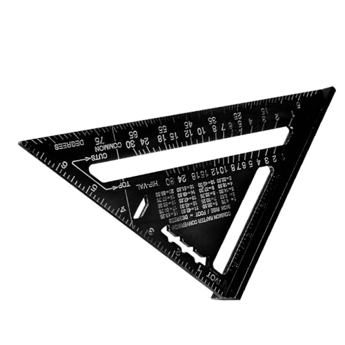 Triángulo de carpintero de aleación de aluminio miniatura 5