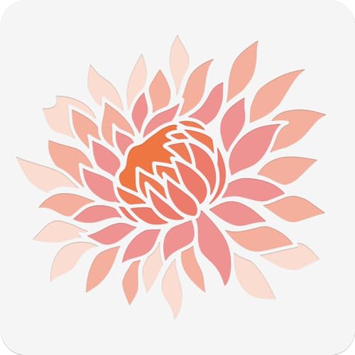 NBEADS Open Flower Painting Stencil