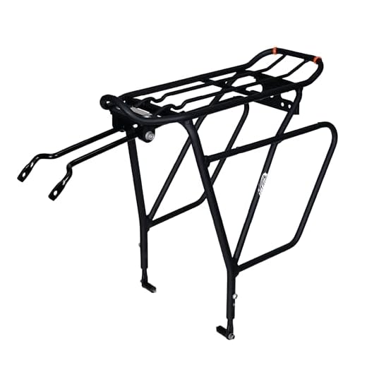 How to transport luggage on pedal the plains bike tour Ibera Adjustable Bike Rack Carrier