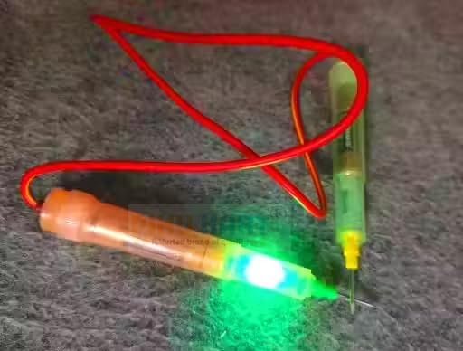 Continuity Tester Multi-Purpose Tool with Green LED - Heavy Duty Continuity Tester with 2 AAA Batteries
