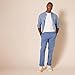 Amazon Essentials Men's Straight-fit Cargo Pant, Indigo Blue, 42W x 29L