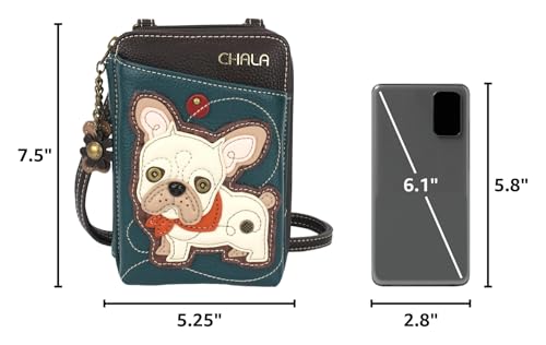 Image of CHALA Wallet Crossbody Cell Phone Purse - Women Faux Leather Multicolor Handbag with Adjustable Strap