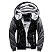 Beudylihy Kapuzenpullover Herren, Hoodie Herren Dicker Pullover Jacke Sweatjacke Fleece Kapuzenjacke Classic Sweater Casual Kapuzenpulli Sweatshirt Mit Reißverschluss Plüsch Teddy Mäntel Parka