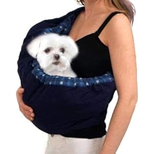 OrgMemory Hunde Tragetasche Blau Plaid