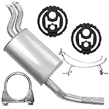 FERROZ Pot d’échappement arrière pour Citroen Jumpy I 1 10.1995 12.2006 1.9 TD 2.0 HDI