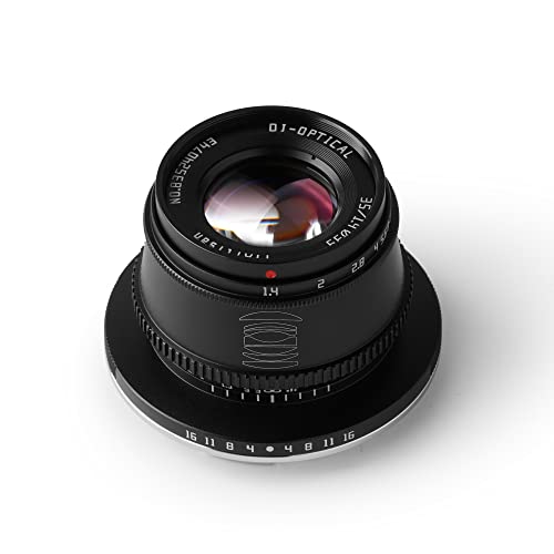 TTArtisan 35 mm F1.4 APS-C Cameras Lens Manual Focus Camera Lens for Canon RF-Mount (Black) - Image 3