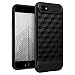 Produktbild Caseology Parallax Kompatibel mit iPhone SE 2020 Hülle, iPhone 7/8 Hülle, Schwarz 3D Muster Schutzschicht Stoßfest Case für iPhone 7/8 Hülle, iPhone SE 2020 Hülle (Matte Black)