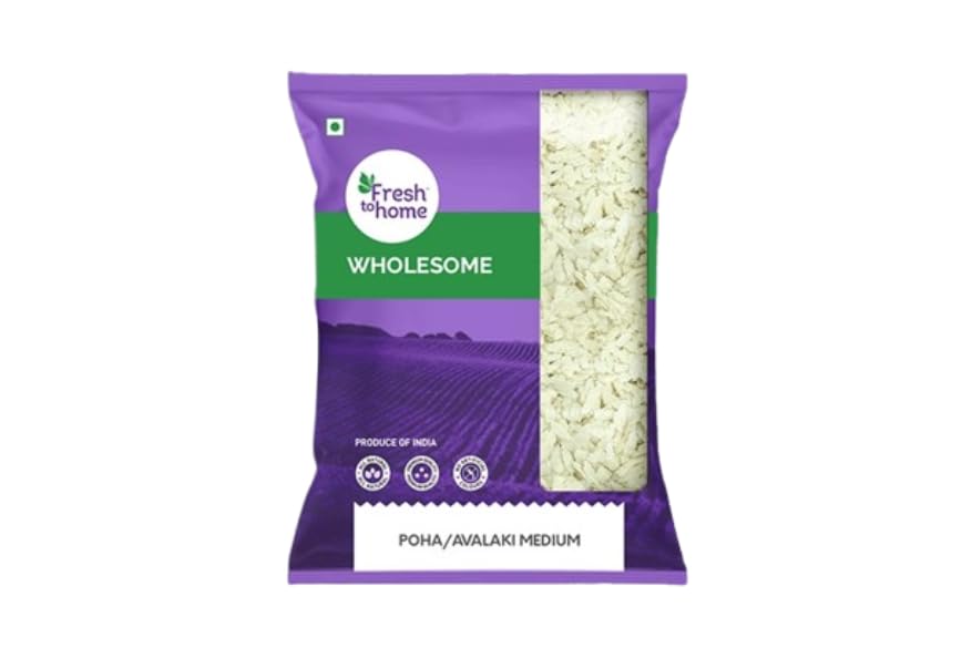 FreshToHome Poha, Avalaki (Medium) 500g (UAE)