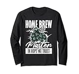 Photo Gallery birra artigianale home brew master in hops we trust maglia a manica Photo Gallery birra artigianale home brew master in hops we trust maglia a manica