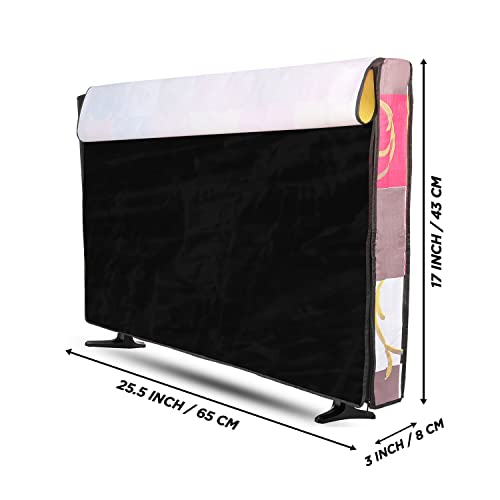 Image of Transparent LCD /LED T.V Protector Cover with Zipper Enclosure for 26 Inch Suitable for All Major Brand & Model (Color-Multi,Size-25.5.3x17 Inches)