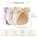 FUIPVGI 3 Stück Baby Mützen, Neugeborenes Baby Mütze, Baumwolle Süße Schleife Baby Mütze Hut, Mütze Frühling Thermal Jersey Slouch Beanie Jungen Mädchen Baby Mütze (Weiß, Beige, Rosa)