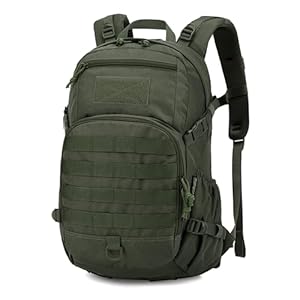 Mardingtop 25L Militär Rucksäcke für Taktischer Fahrrad Wandern Spazieren Klettern Bergsteigen Radfahren Rucksack (Kavalleriegrün)