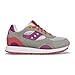 Saucony Shadow 6000 Sneaker, Grey/Purple/Coral, 7 US Unisex Big Kid -  SK167885