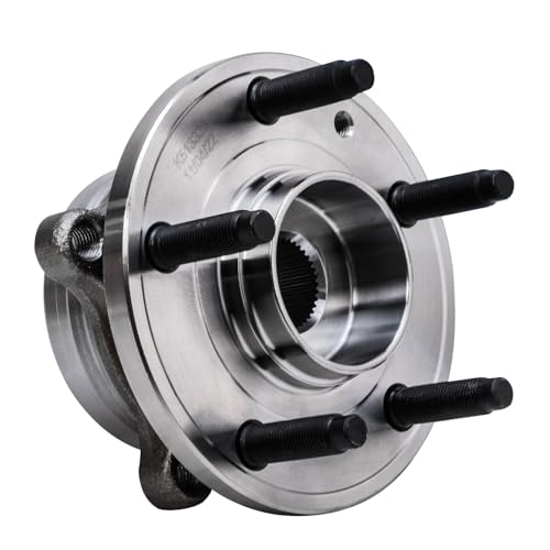 Image of Detroit Axle - Front 2pc Wheel Bearing Hubs for Ford 2013-2019 Taurus SHO