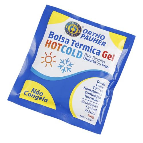 Bolsa Térmica Gel HotCold, Ortho Pauher, Branco