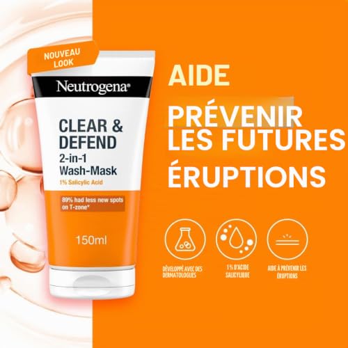 Neutrogena Clear Defend Masque Nettoyant 150ml - vue 3