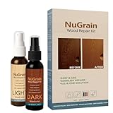 NuGrain Wood Repair Kit, Professional Wood Floor Scratch Repair,Easy-Fix Wood Furniture Repair- Restores Wood Scratch, Covers Nicks, Hides Minor Defects, Restore a Finish for Wood