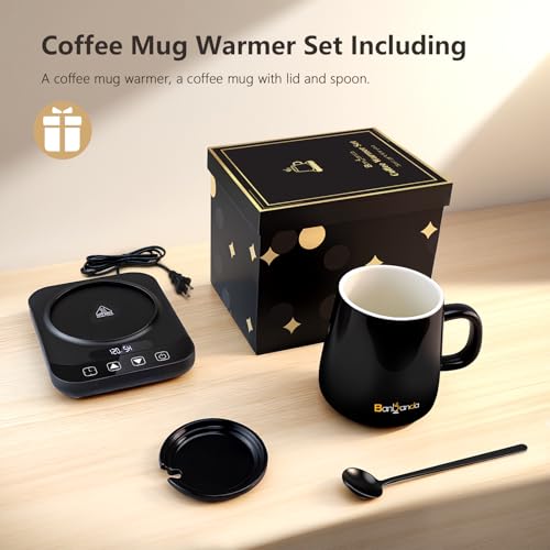 Banbanda Electric Mug Warmer Set with Timer