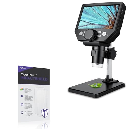 BoxWave Screen Protector Compatible with PalliPartners LCD Digital Microscope (5.5 in) - ClearTouch ImpactShield (2-Pack), Impenetrable Screen Protector Flexible Film