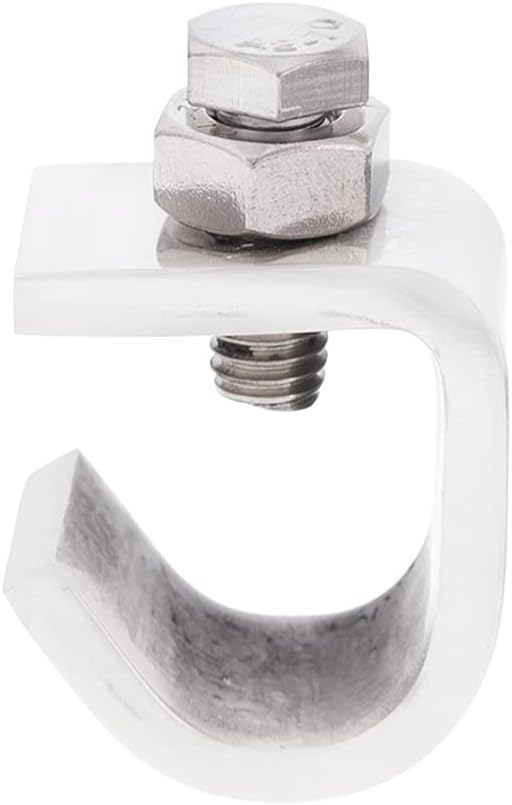 United Pacific 86052 Stainless Steel Bumper Guide JClamp