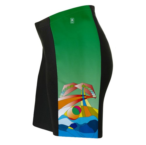Shorts de ciclismo ScudoPro Mosaic para hombre miniatura 1