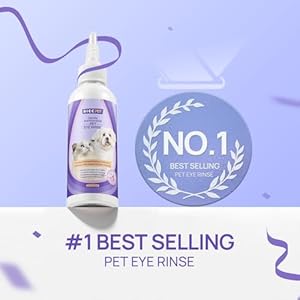 HICC PET Dog Eye Drops 5.1 fl oz Eye Drops for Dogs and Cats Vet-Recommended Dog Eye Infection Treatment to Soothe Infection Allergy, Relieve Dry Eyes Pink Eyes, Pet Tear Stain Cleaner HICC PET Dog Eye Drops 51 fl oz Eye Drops for Dogs and Cats Vet Recommended Dog Eye Infection Treatment to Soothe Infection Allergy Relieve Dry Eyes Pink Eyes Pet Tear Stain Cleaner
