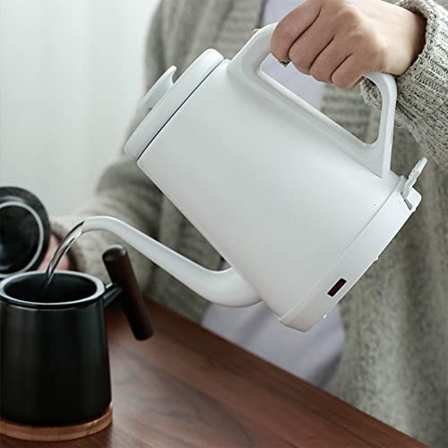 Tetera eléctrica de acero inoxidable 1L 220V con protección miniatura 7