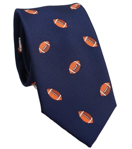 ZENXUS Theme Ties for Men, Sports, Animals, Holidays, Unique Designed and Woven Patterns