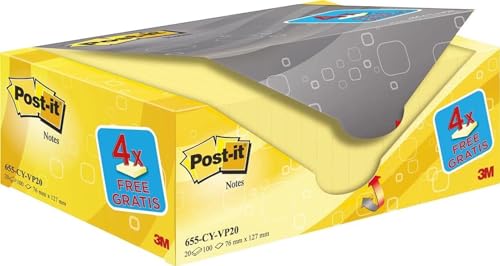 Feuillets Adhésifs 76x127 mm à Forte Adhérence pour Listes de Tâches Claires