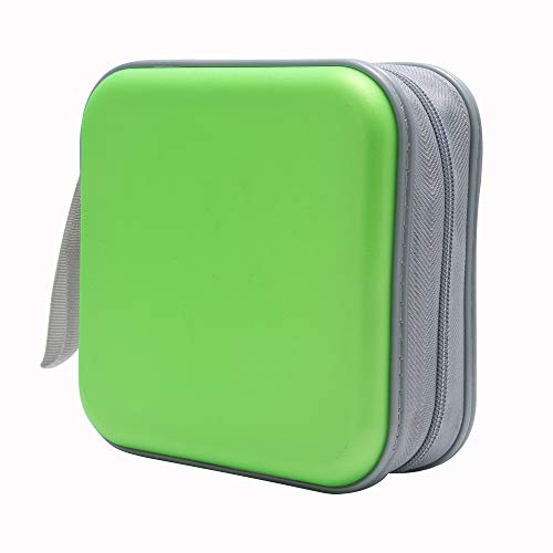 Siveit CDケース 40ディスクCD オーガナイザーホルダー DVDケース VCDバッグ 収納ケース