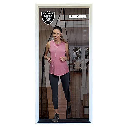 Magic Mesh NFL- Hands Free Magnetic Screen Door, Mesh Curtain, Frame Hook & Loop, Hands Free, Pet & Kid Friendly- Fits Doors up to 39 x 83 Inches Magic Mesh NFL- Hands Free Magnetic Screen Door, Mesh Curtain, Frame Hook & Loop, Hands Free, Pet & Kid Friendly- Fits Doors up to 39 x 83 Inches
