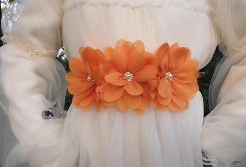 Pearl Tulle Flower Girl Sash Belt for Dress Bridesmaid and Flower Girls Sash Belt Bridal Wedding 6