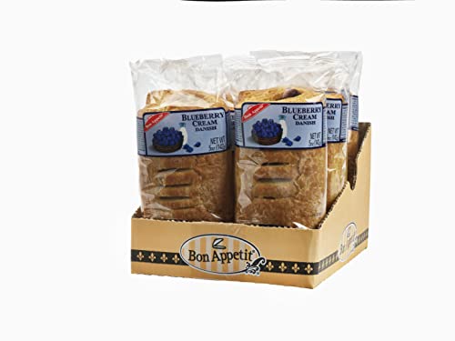 Bon Appetit Blueberry Cream Danish, 5 Ounce (Pack of 8)