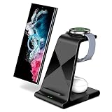 Wireless Charger Stand for Samsung S23 Ultra/S23/S23+, Samsung Wireless Charging Station for Samsung