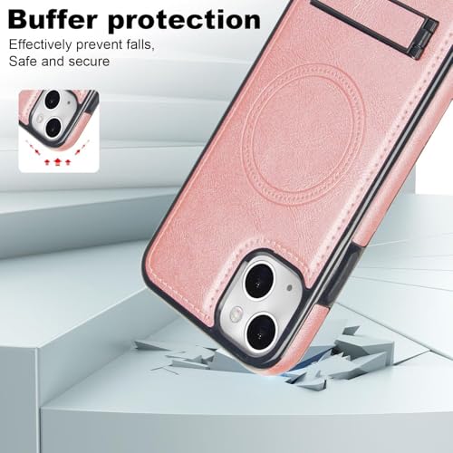 Étui en cuir PU rétro pour iPhone 13 antichoc et ultra léger - 2
