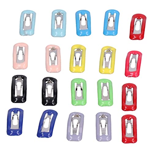 Aynefy AYNEFYFWXQ8STENH Small Pet Hair Clips,50Pcs Small Pet Hair Barrettes Small Pet Grooming Colored Hairpin Metal Snap Hair Clips For Bunny Chinchilla Guinea Pig Dog Cat Puppy Pet thumb #5