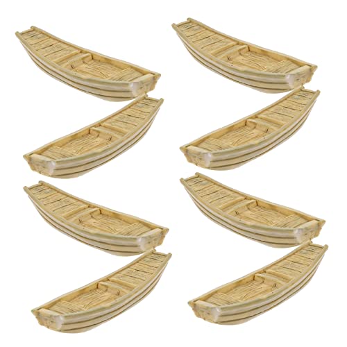 BESTonZON 15 Piezas Modelo de de Pesca Decoraciones de Escritorio náuticas Hacer Home Decor decoração casa Adorno de de Escritorio de Pesca para Escritorio Resina Brown