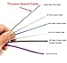EliteSRS Ultra Thin Replacement Jump Rope Cable - Fastest Competition Speed Rope - 9ft Long / 1.2mm Thick with PTFE Coating Ropes - Fits Elite Surge 2.0 and Other Cable Speed Ropes
