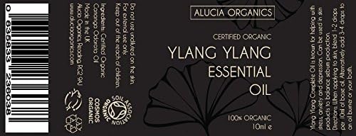 Alucia Organics Certified Organic Ylang Ylang Essential Oil 10ml, Pure, Natural, Cruelty Free, Vegan, Undiluted - Image 4
