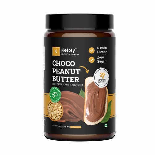 Ketofy – Choco Peanut Butter (200g) | Ultra Low Carb Peanut Butter