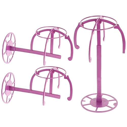 WOFASHPURET Multi-purpose Wig Hat Holder Display Stand Hat Rack Display Wig Stand for