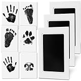 SenseYo 3 Pack Inkless Hand and Footprint Kit, Dog Paw Nose Print Kit Suitable for Babies and Pets