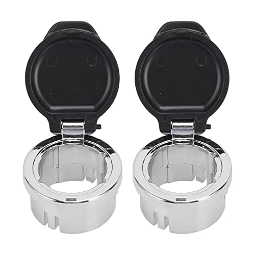 Ronyme 2 peças tampas de tomada elétrica 12 V tampa de plugue de isqueiro 20983936 acessórios fácil