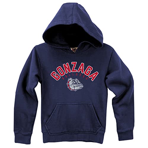 Wes and Willy NCAA Kids Fleece Hoodie Gonzaga Bulldogs 4T Midnight