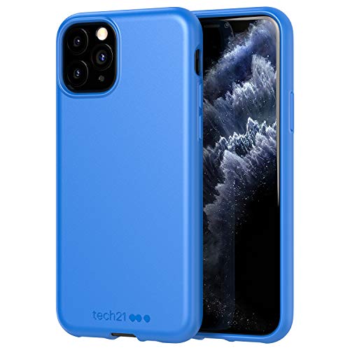 Coque iPhone 11 Pro Tech21 protection mince et légère bleuet