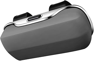 Car Glasses Cases for Dodge Charger Daytona (Fuel End Edition) 2024, ABS Hard Shell Car Visor Sunglasses Case Press to Open Anti-Scratch Interior Accessories, Gray